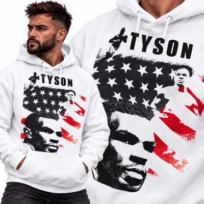 BLUZA Z KAPTUREM SPORTY WALKI  MIKE TYSON 2